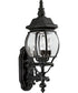 Onion Lantern 3-Light Wall Lantern Textured Black