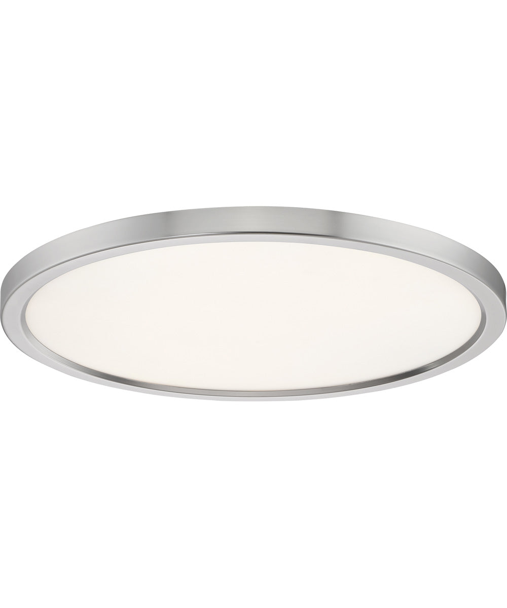 Outskirts  Flush Mount Brushed Nickel