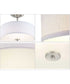 Inspire LED 13" LED Semi-Flush Brushed Nickel