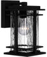McAlister Small 1-light Outdoor Wall Light  Coastal Armour Aluminum Earth Black