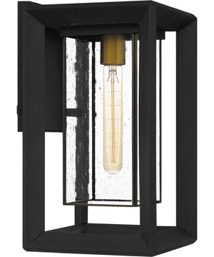 Infinger Large 1-light Outdoor Wall Light  Coastal Armour Earth Black