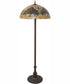 62" High Rose Bouquet Floor Lamp