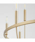 Tribute 12-light Chandelier Aged Brass