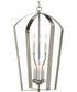 Gather 6-Light Foyer Pendant Brushed Nickel