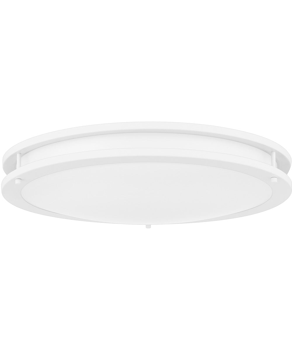 Euclid  Semi Flush Mount White Lustre