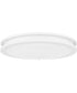 Euclid  Semi Flush Mount White Lustre