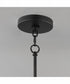 Deven 1-Light Mini Pendant Black