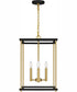 Kynwyd 4-light Pendant Matte Black