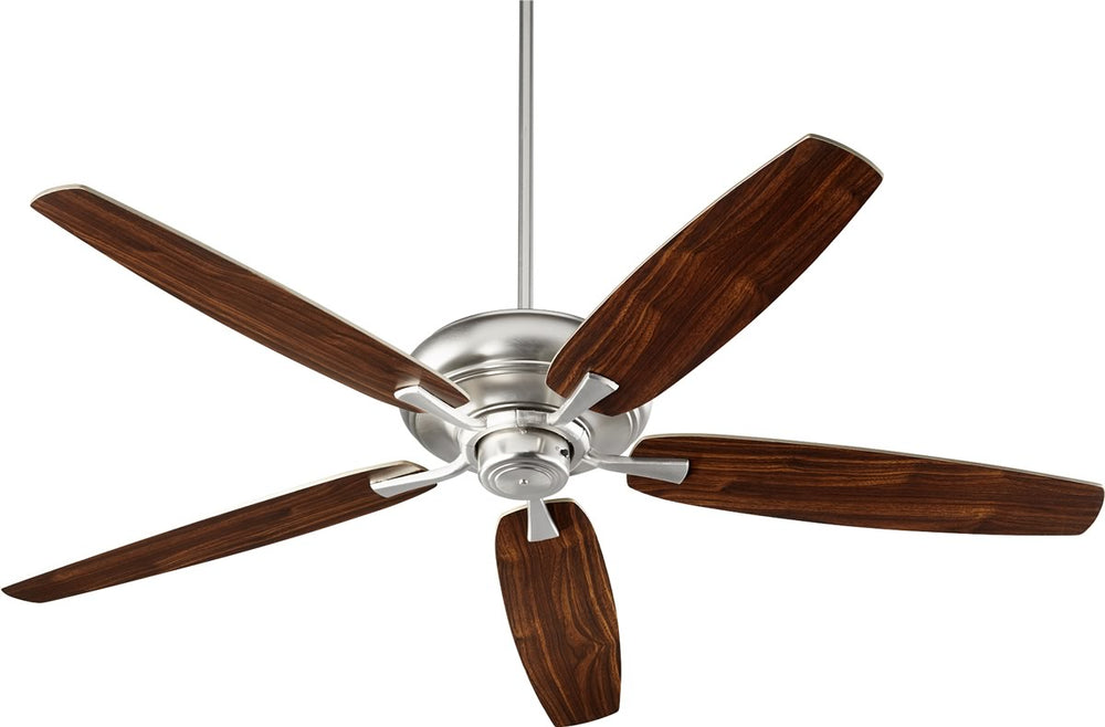 56"W Apex Ceiling Fan Satin Nickel