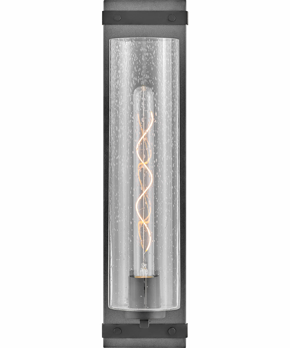 Sawyer 1-Light Single Light Vanity in Aged Zinc