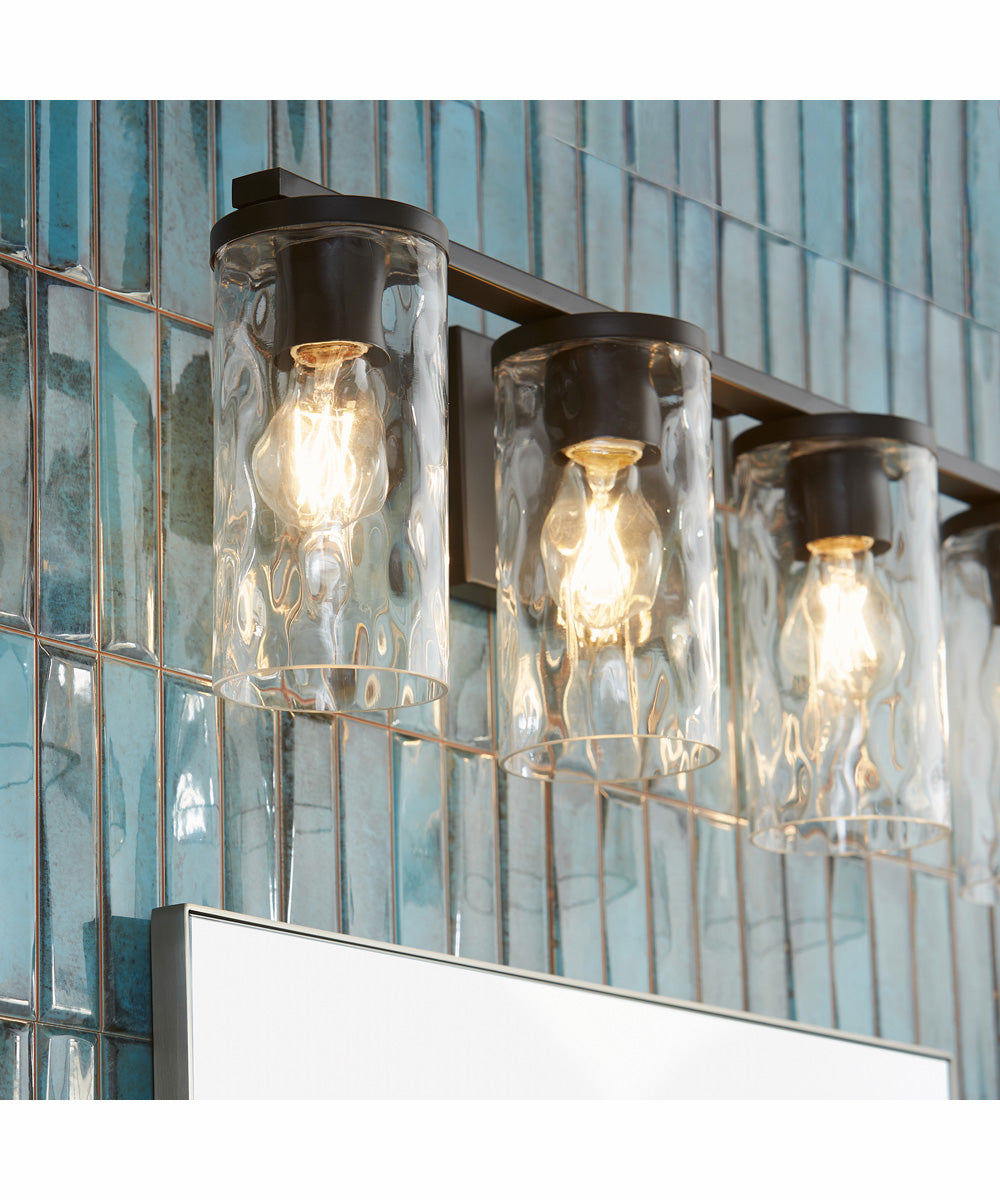 Steinway 4-light Bath Vanity Light Matte Black