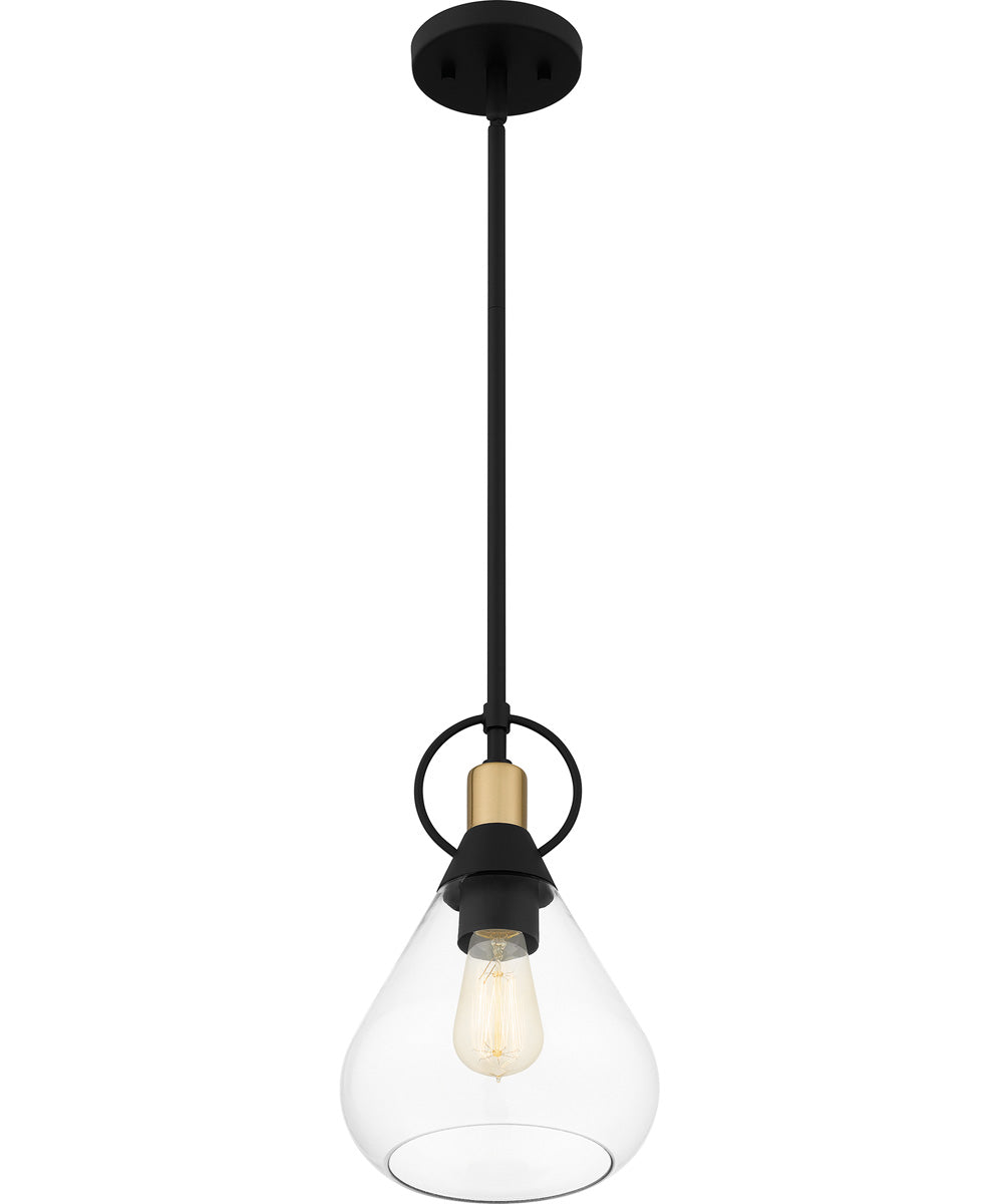 Quoizel Piccolo Pendant Small 1-light Mini Pendant Matte Black