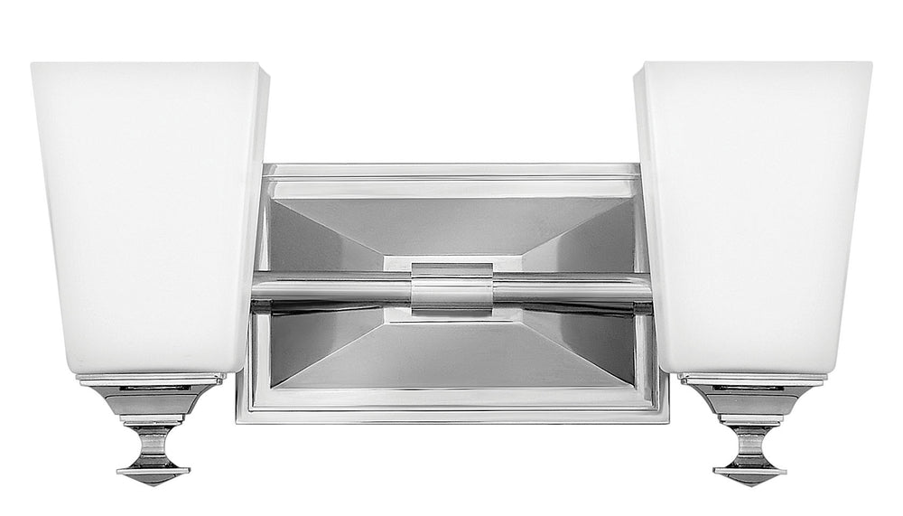14"W Baldwin 2-Light Bath Two Light in Polished Nickel