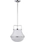Valdora 1-Light Pendant Polished Nickel