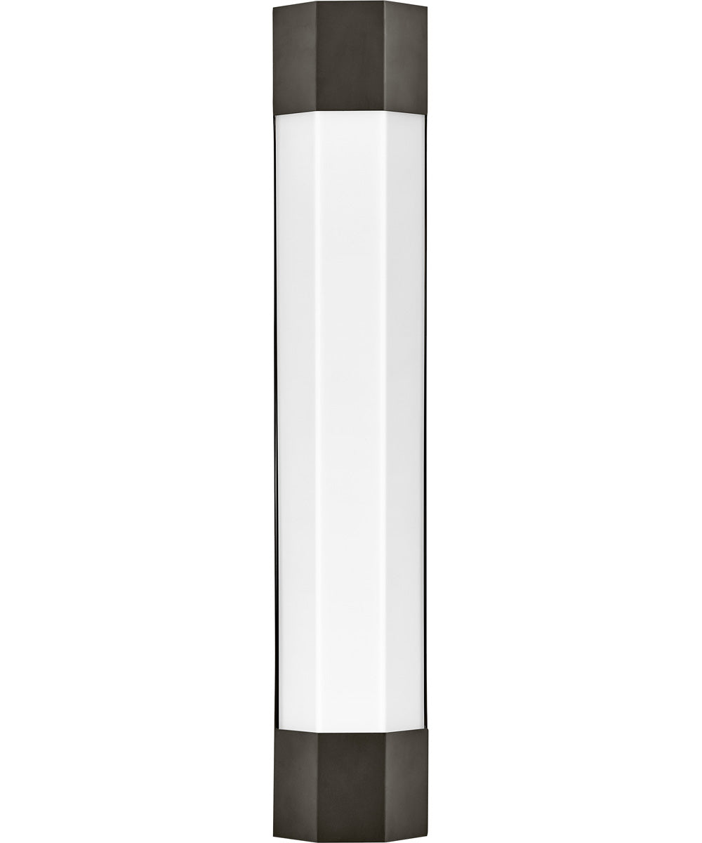 Facet LED-Light Large Sconce in Black Oxide