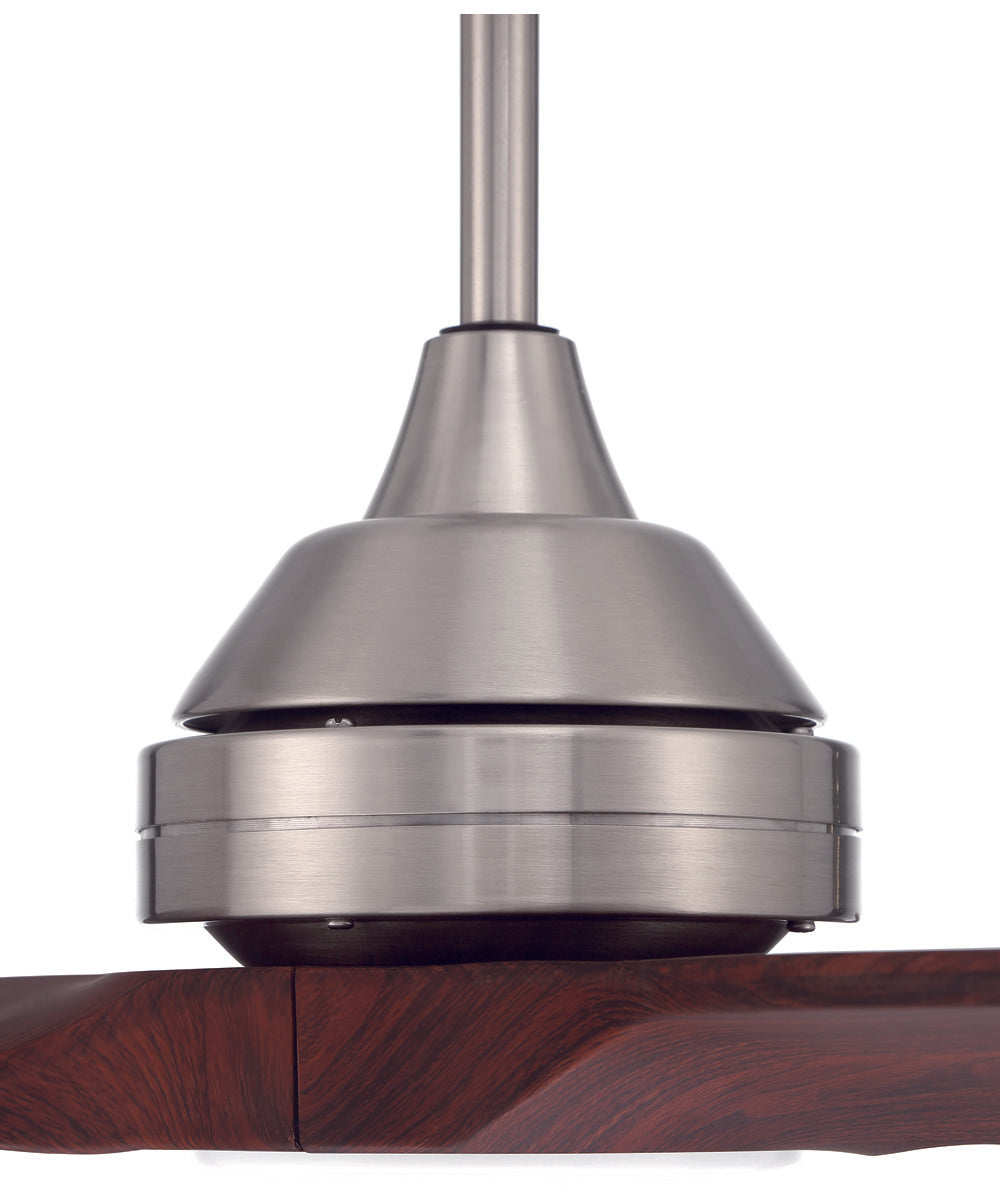 60" Limerick 1-Light Indoor/Outdoor Ceiling Fan Brushed Polished Nickel