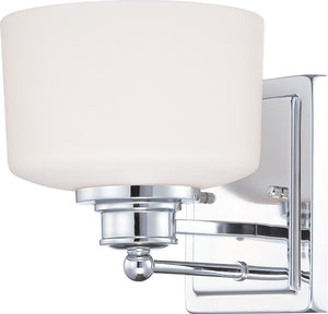 8"W Soho 1-Light Vanity & Wall Polished Chrome