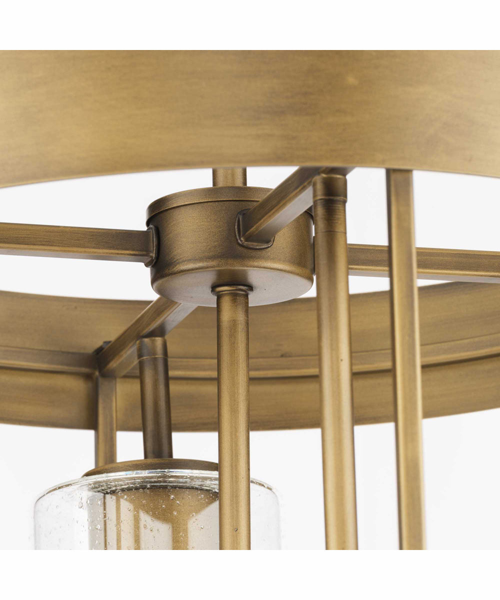 Burgess 5-Light Modern Farmhouse Hall & Foyer Light Aged Bronze