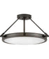 Collier 4-Light Medium Semi-Flush Mount in Black Oxide
