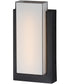 Tower Small LED Outdoor Wall Sconce Black