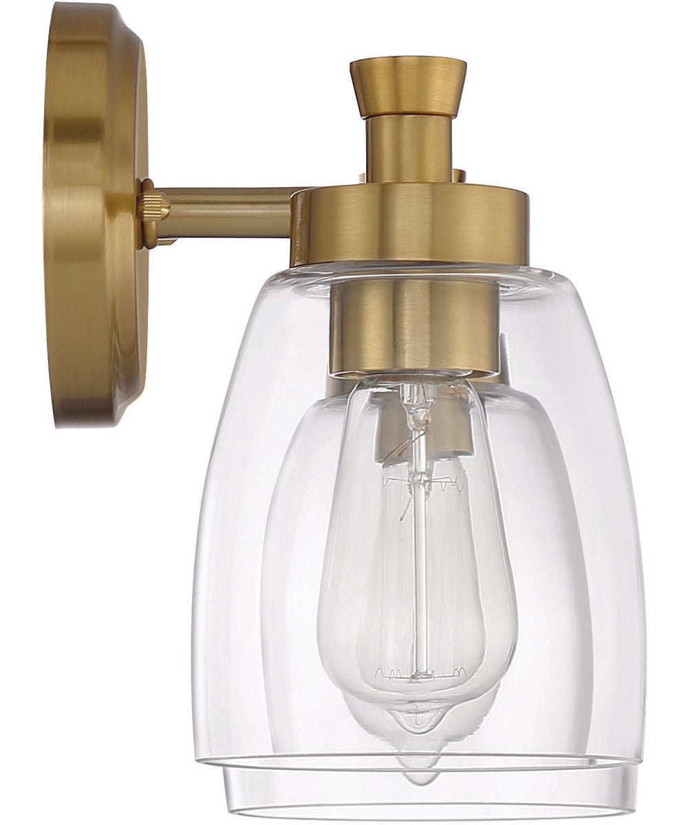 Henning 2-Light Vanity Satin Brass