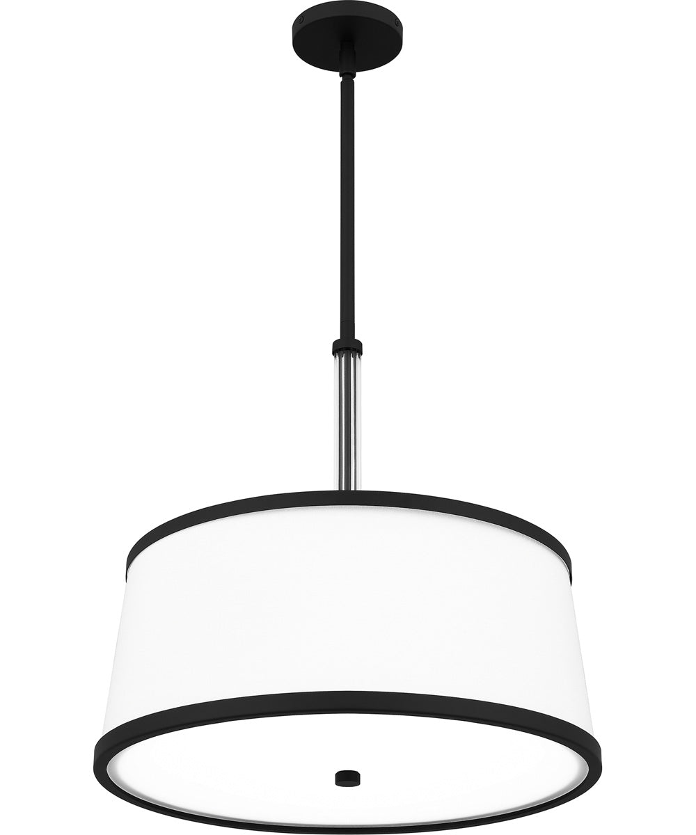 Kylen 4-light Pendant Matte Black