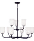 Lawson 9-Light Chandelier Matte Black