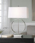 29"H Addison Polished Nickel Lamp