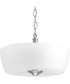 Leap 2-Light 14" Semi-Flush Mount Brushed Nickel