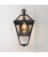 Prism 20 inch Outdoor Wall Sconce Black