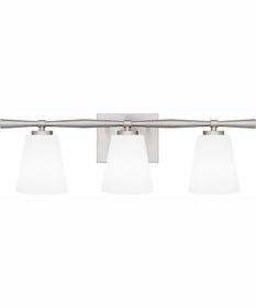 Brindley Large 3-light Bath Light Brushed Nickel