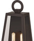Poplar Point Large 2-light Outdoor Wall Light  Coastal Armour Aluminum Old Bronze