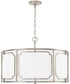 Merrick 4-Light Pendant Antique Silver