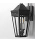 Oxford Outdoor 2-Light Wall Sconce Black