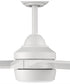 60" Sterling 1-Light Indoor/Outdoor Ceiling Fan White