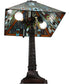 27"H Prairie Wheat Sunshower Table Lamp