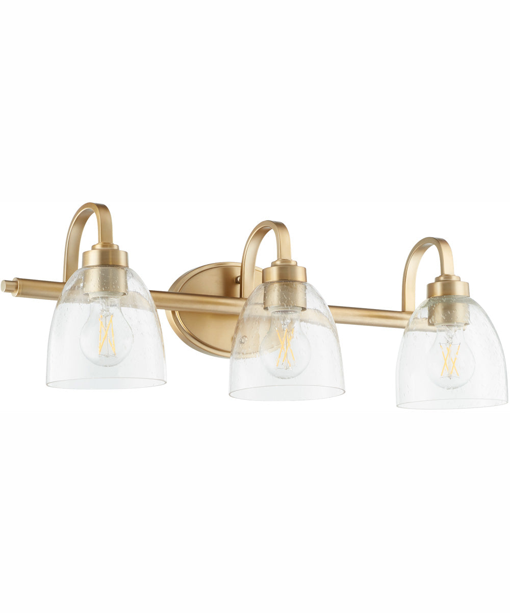 Reyes 3-light Bath Vanity Light Aged Brass