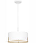 Quoizel Pendant Large 3-light Pendant White