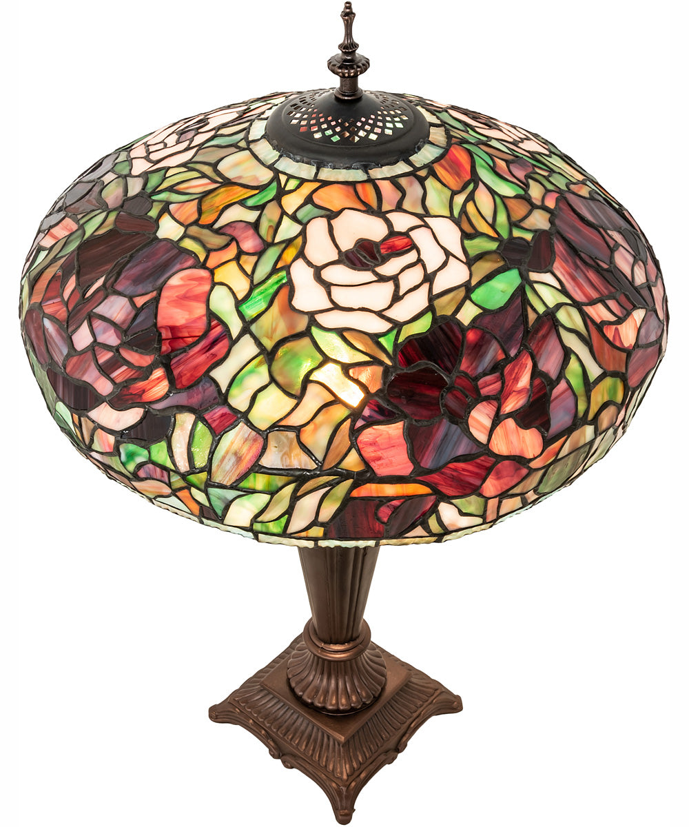 26" High Tiffany Peony Table Lamp