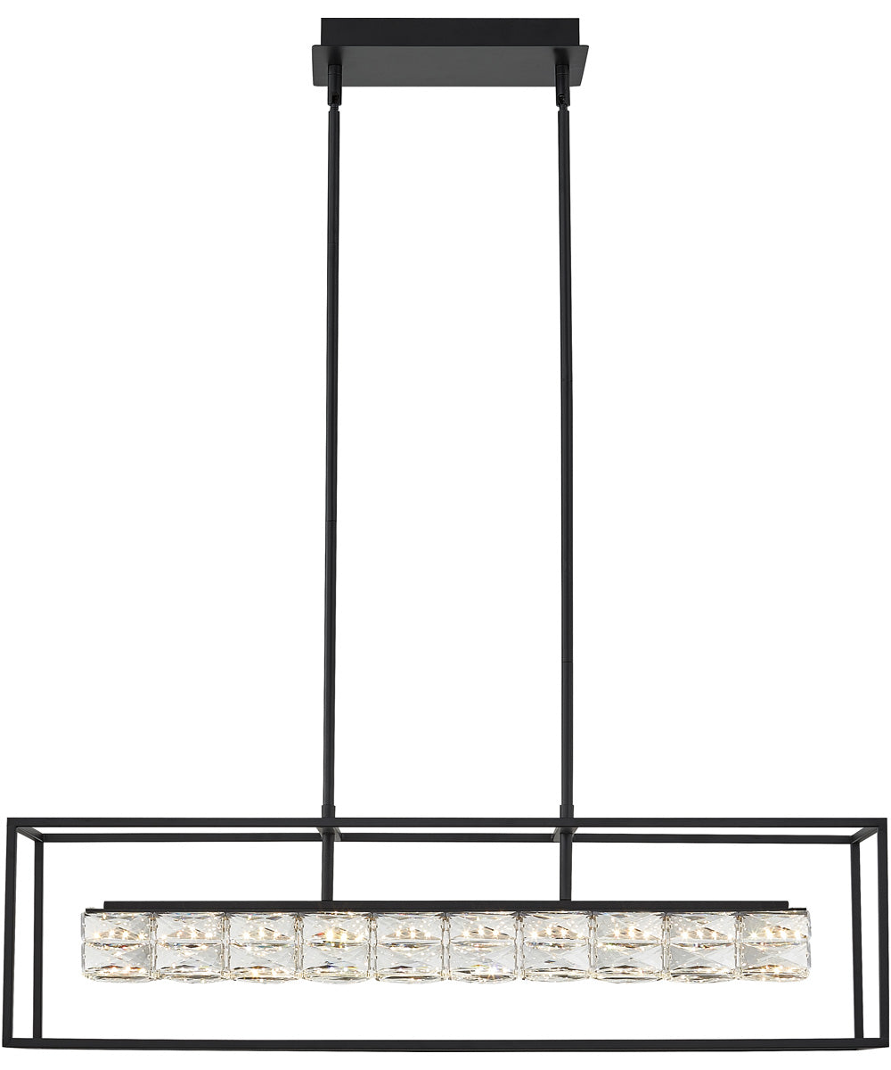 Dazzle  Island Light Matte Black