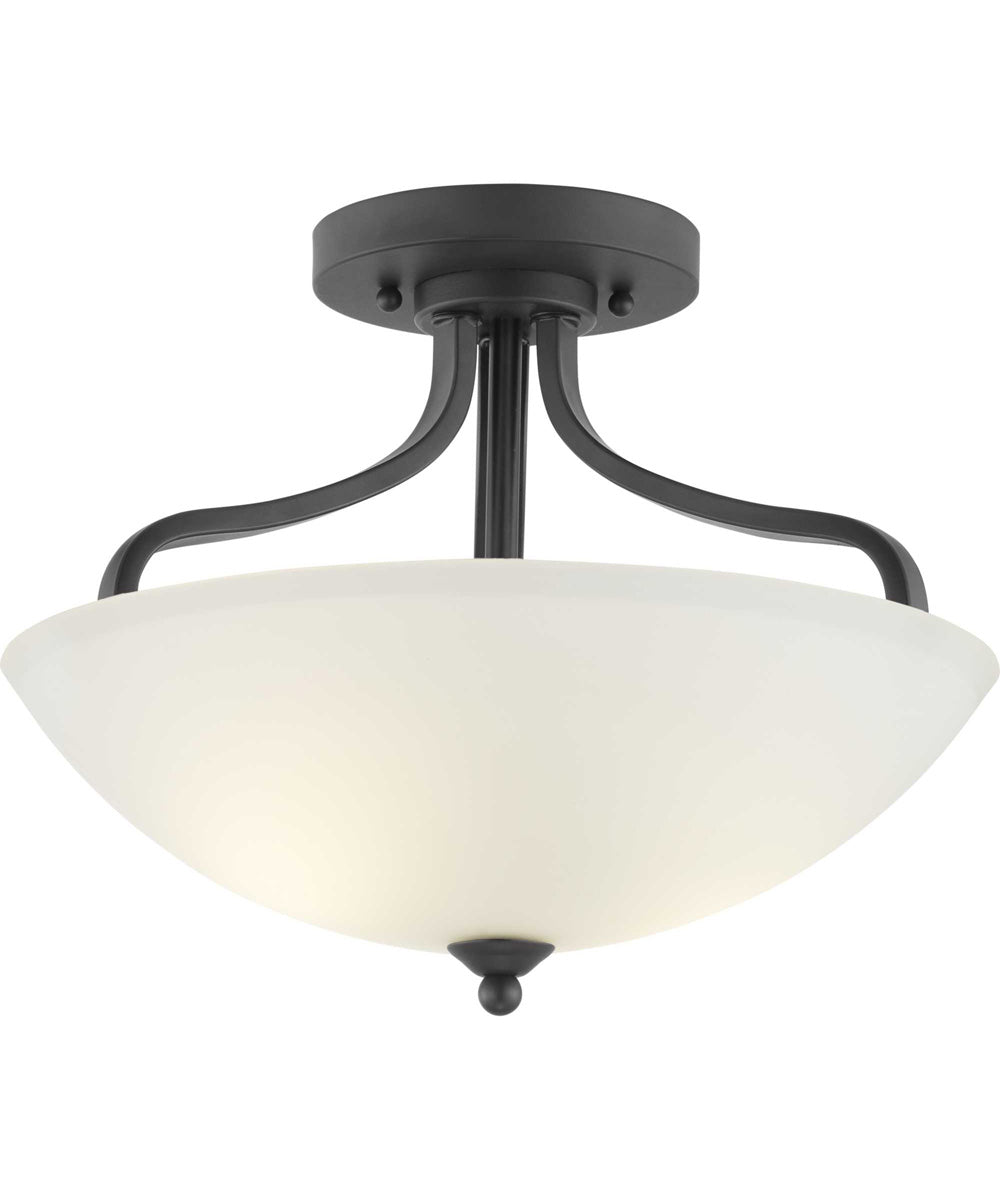 Laird 3-Light Semi-Flush Convertible Antique Bronze