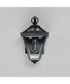 Prism 12 inch Outdoor Wall Sconce Black