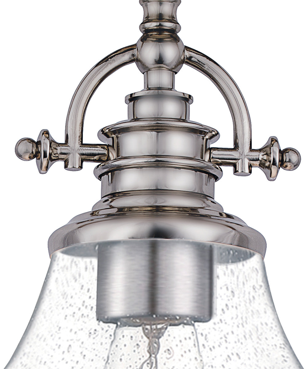 Grant Small 1-light Mini Pendant Brushed Nickel