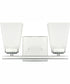 Baxley 2-Light Vanity Polished Nickel
