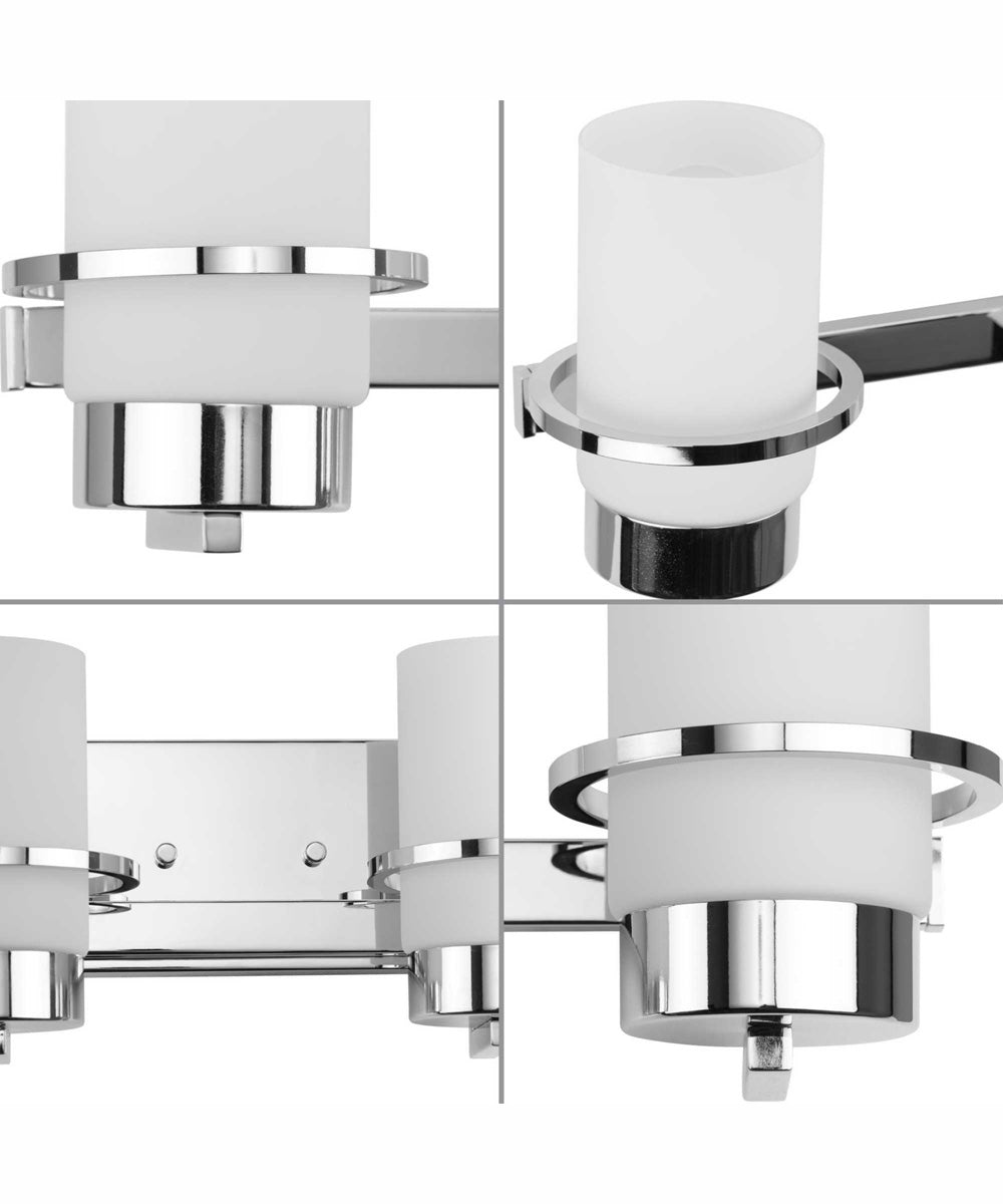 Reiss 4-Light Modern Farmhouse Vanity Light Polished Chrome