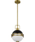 Everton 1-Light Pendant Matte Black