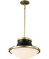 Lafayette 3-Light Pendant Matte Black