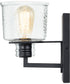 Holden Small 1-light Wall Sconce Earth Black