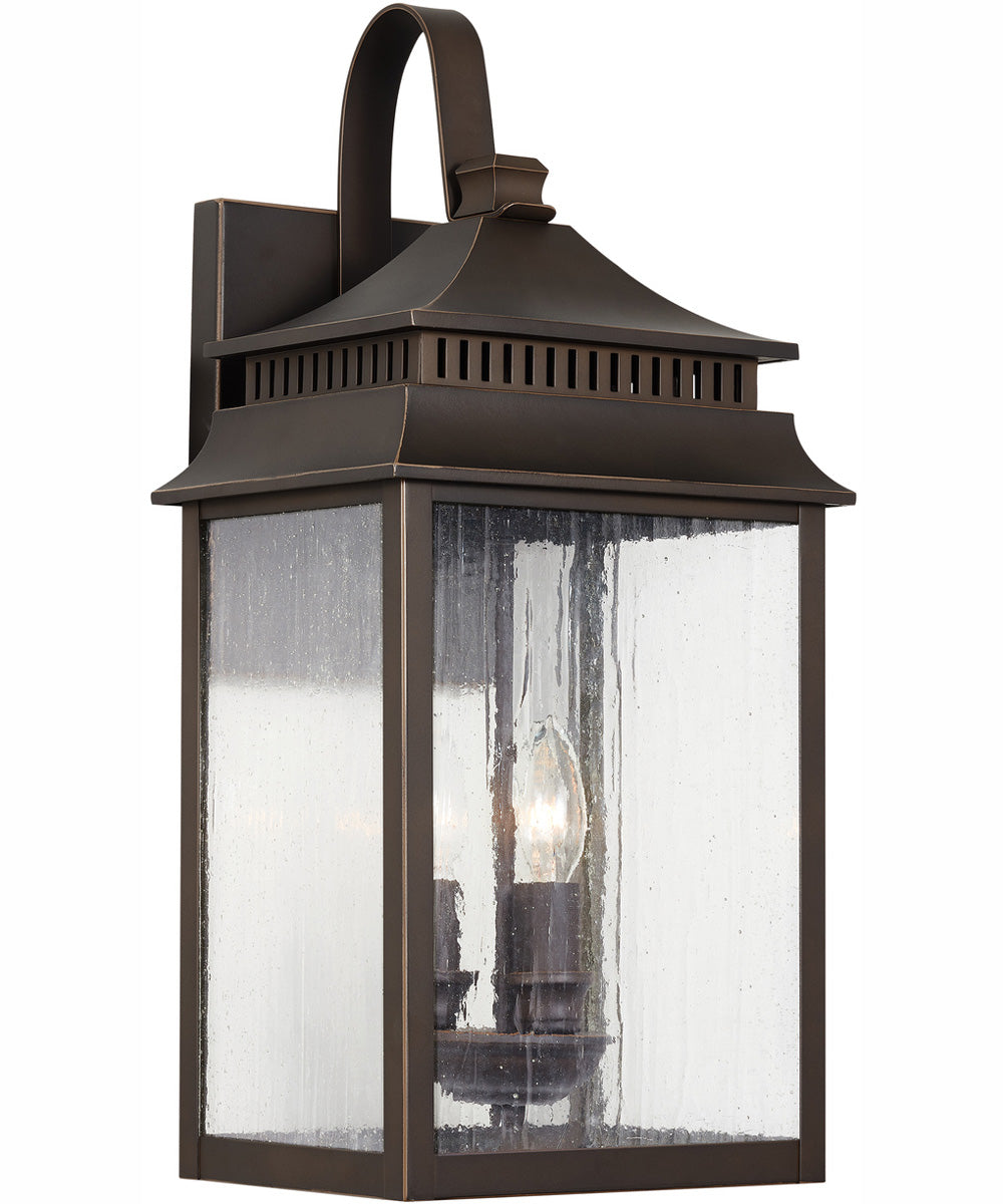 Sutter Creek 3-Light Outdoor Wall-Lantern Rain or Shine - Oiled Bronze