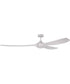 84" Envy 1-Light Indoor/Outdoor Ceiling Fan White